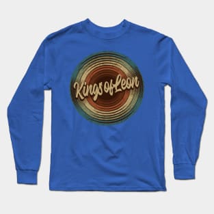 Kings of Leon Vintage Vinyl Long Sleeve T-Shirt